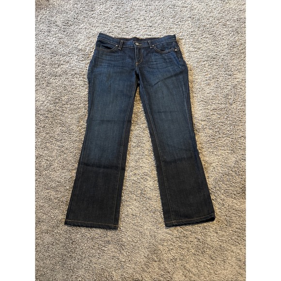 Free People Denim - We The Free People Jeans‎ Womens 32x27 Dark Wash Straight Denim